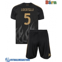 Fotballdrakt Barn Juventus Manuel Locatelli #5 Tredjedraktsett 2026-27 Kortermet (+ Korte bukser)